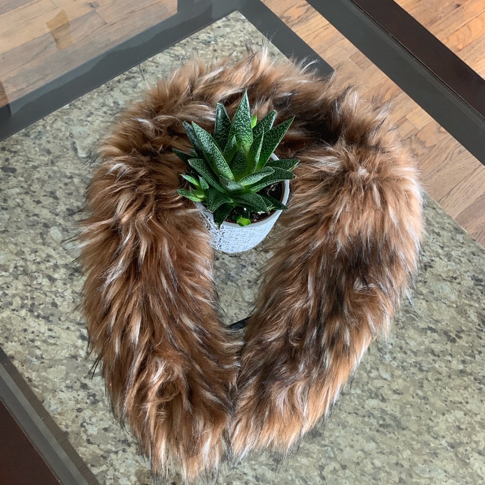 Dynamite Faux fur collar